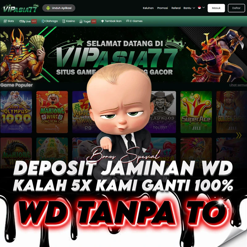 VIPASIA77: AFFILIASI RESMI SLOT GACOR TERBAIK